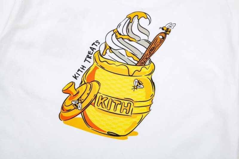 Polera Kith Treats Honey II Pocket White - Image 6