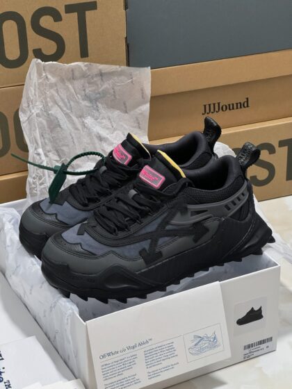 OFF-WHITE ODSY 1000 low-top sports casual shoes men's black