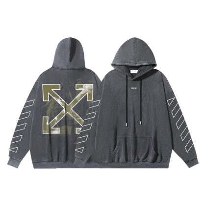 Off-White Diag Hoodie Black