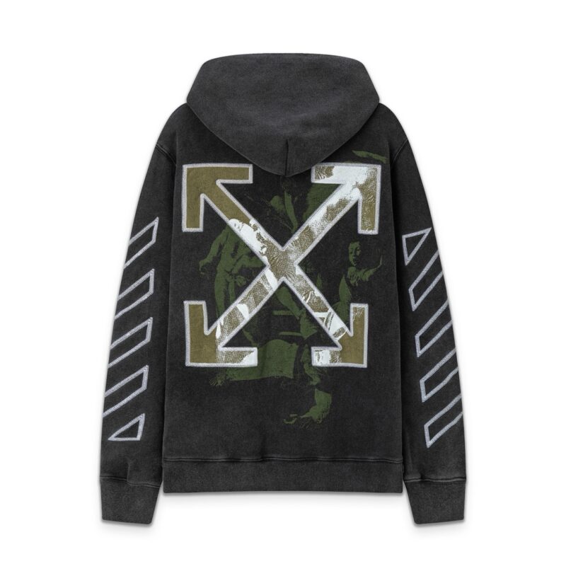 Off-White Arrow-Print Hoodie - Image 2