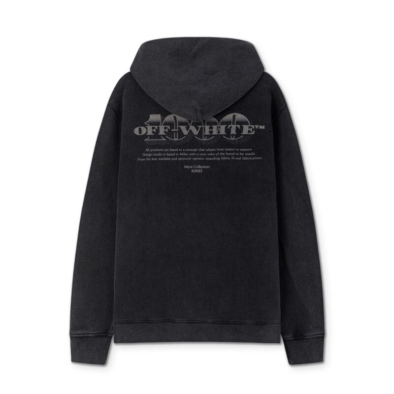 Off-White Caravaggio Print Hooded Sweatshirt - Image 4